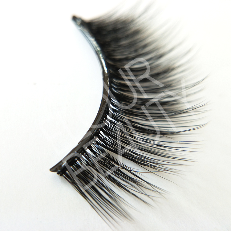 Hundreds styels of pre-glued false eyelashes be reused ED38